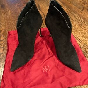 Tamara Mellon Black Ankle Booties